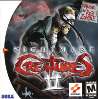 Nightmare Creatures II PAL Sega Dreamcast PAL box art